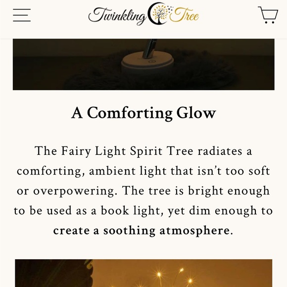 NIB Set of 2 Twinkling Tree Fairy Spirit Light Tree - Picture 9 of 12